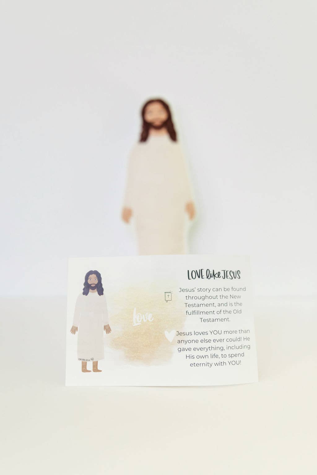 Love Like Jesus - Jesus Plush Doll Stuffie